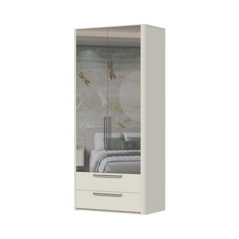 Garderobna omara z ogledalom P22- AIR 
