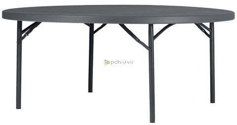 Zložljiva okrogla catering miza PLANET 180