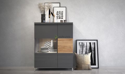 Vitrina ONYX V90-2KS/ON