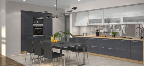 Kuhinjski blok Highline 185x365 Jela