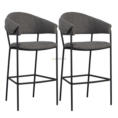 Barski stol SLAMBAR (antracit)
