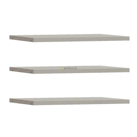 Set treh dodatnih polic za FITTIO 120 cm