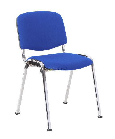 Konferenčni stol CAPRI moder / krom