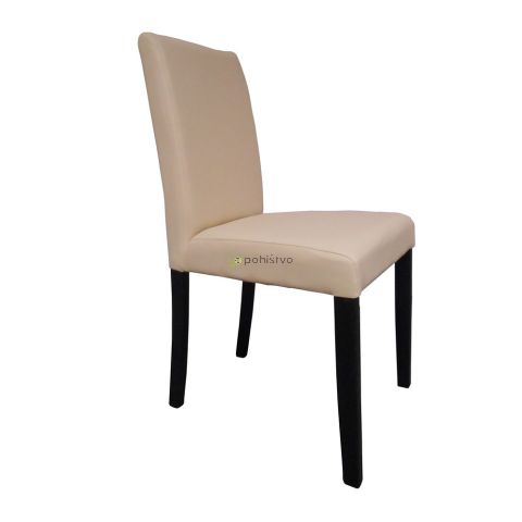Stol IVONA PU (bež + wenge)