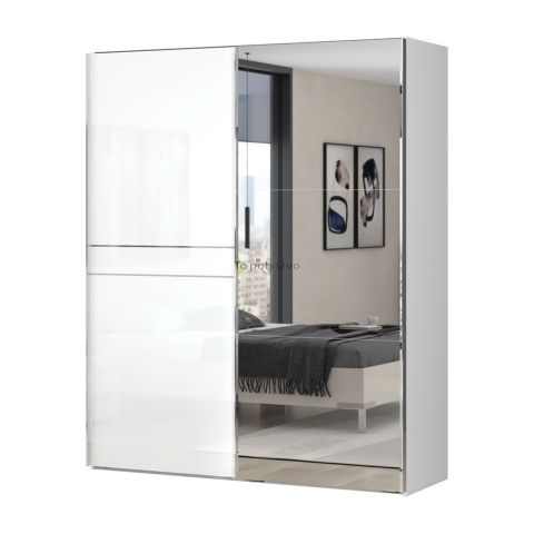 Drsna omara z ogledalom PIANO PK181-OG/PN