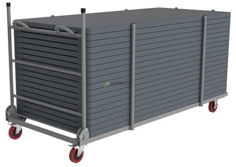 Transportni voziček za catering mize XXL TROLLEY ZOWN