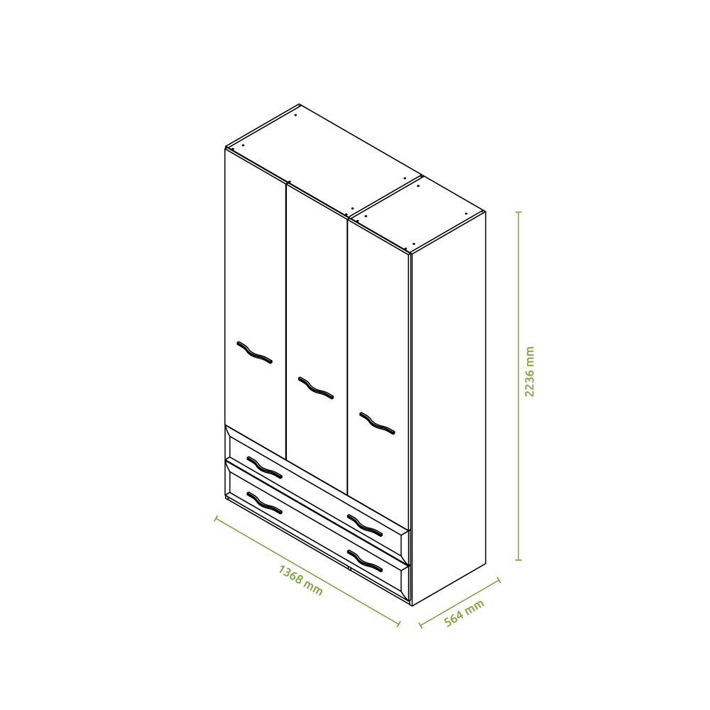 Omara GALA P32/GL dimenzije