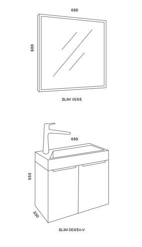 slim dimenzije