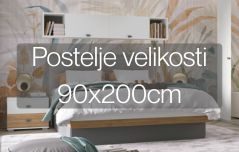 Postelje velikosti 90x200cm