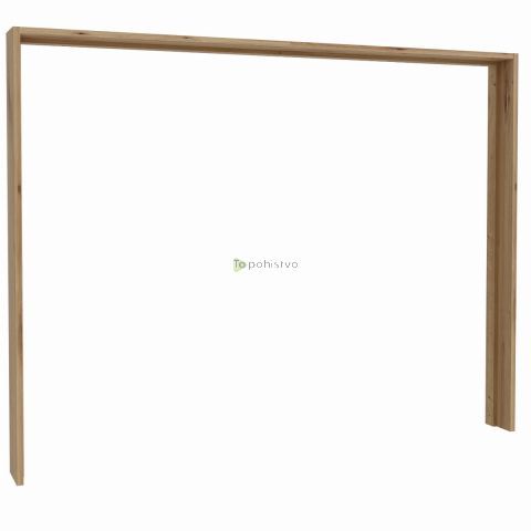Okvir omare KASURA - frame oak+grey LUXZ01-D78
