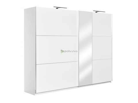 Drsna omara z ogledalom ELEGANCE AP 270-O