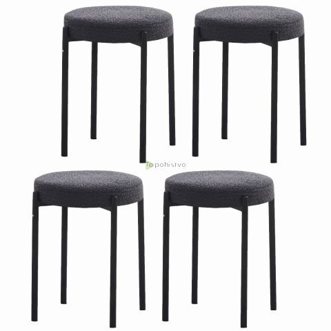 Chair LAVI dark grey