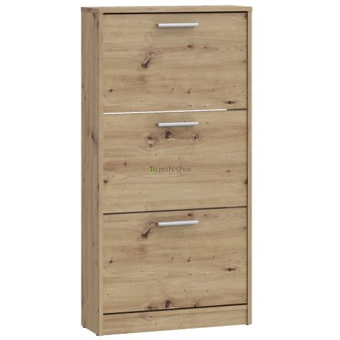Shoe cabinet NET402 MSA312-D78 oak