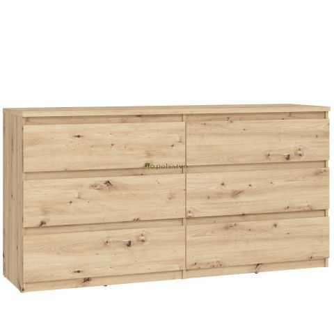 Komoda CHELSEA oak CHLK26-D78