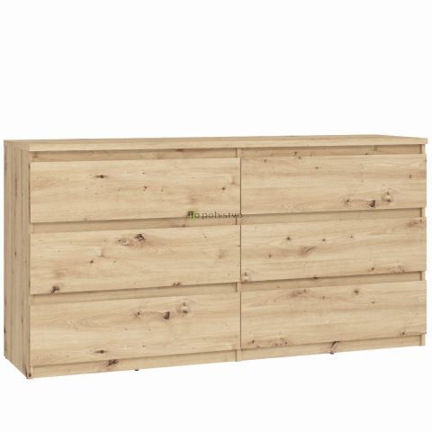 Komoda CHELSEA oak CHLK26-D78