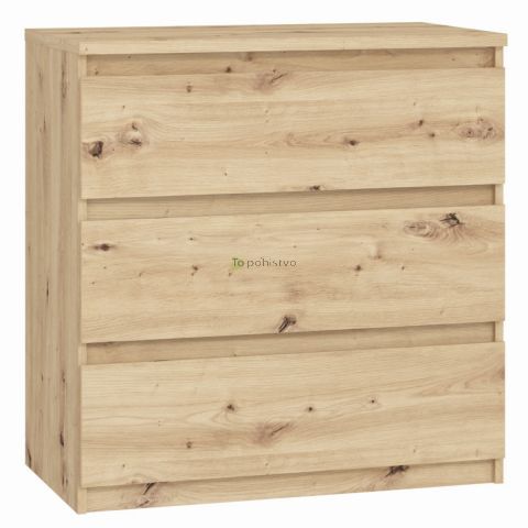 Komoda CHELSEA oak CHLK23-D78