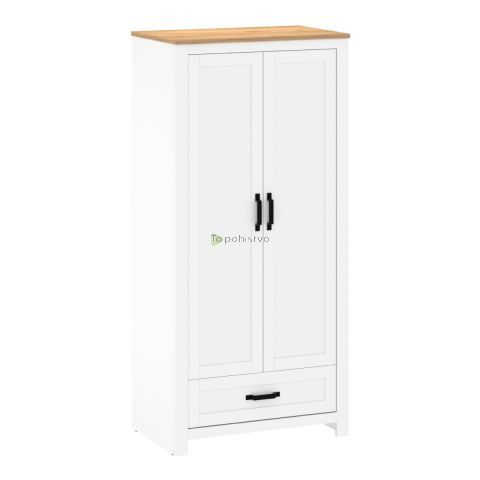 Omara TEOLO 6 white + oak (Lanzette dF, color nimfea alba / oak craft gold)