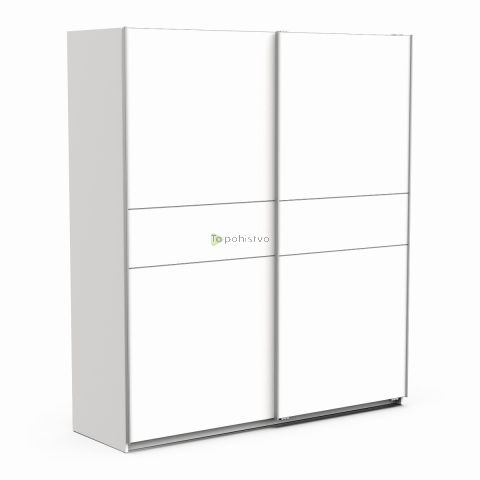 Drsna omara GHOST - 180 cm white 190002 (190002)