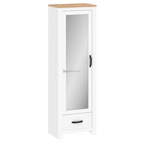 Omara TEOLO 4 white + oak (Lanzette P, color nimfea alba / oak craft gold)
