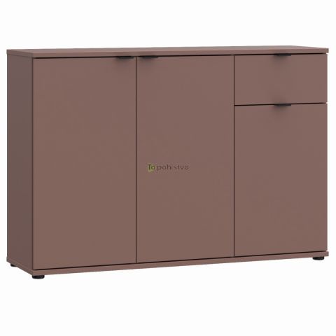 Komoda GANYMEDE terracotta GNMK231L-U72