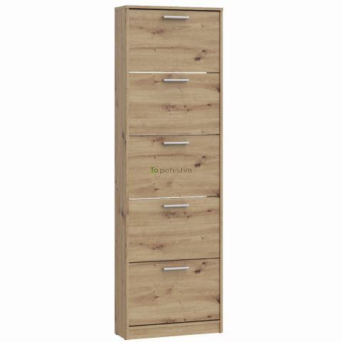 Shoe cabinet NET402 MSA712-D78 oak