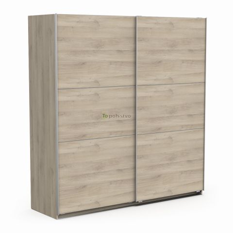 Drsna omara GHOST - 200 cm kronberg oak 190007 (190007)