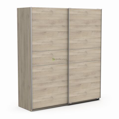 Drsna omara GHOST - 180 cm kronberg oak 190006 (190006)