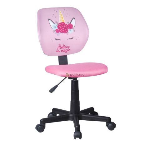 Office chair ARIEL black+white