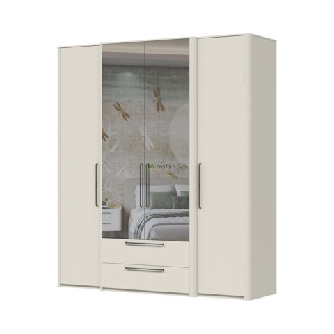 Garderobna omara z ogledalom P42- AIR 