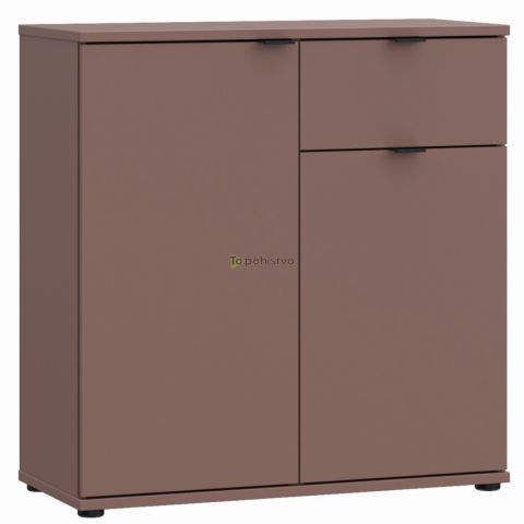 Komoda GANYMEDE terracotta GNMK222L-U72