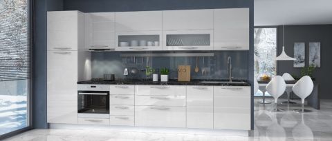 Blok kuhinja Highline bela sijaj