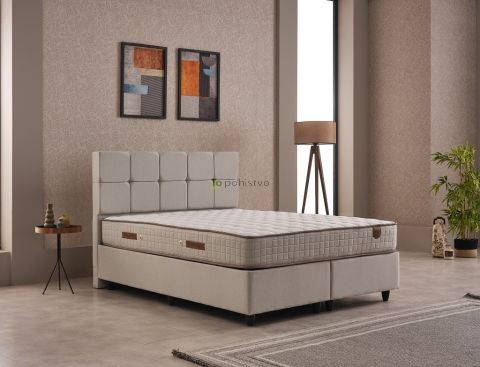 Boxspring postelja DAVIN 140x200