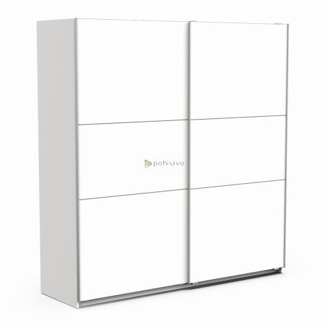 Drsna omara GHOST - 200 cm white 190003 (190003)