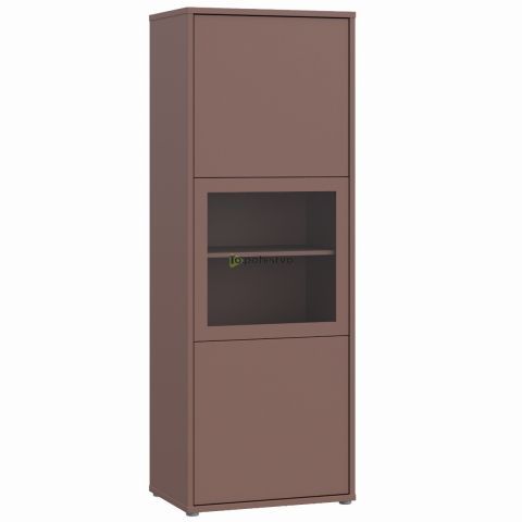 Display cabinet ALICE SPRINGS ACSV711-U72 terracotta