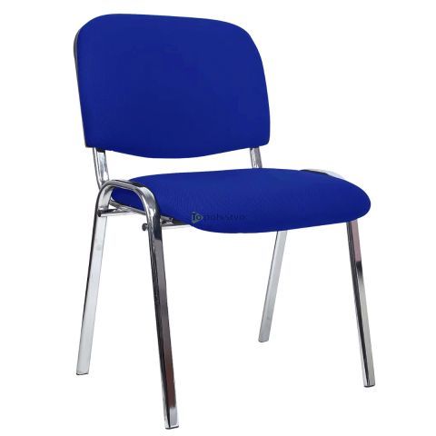 Konferenčni stol ISO krom (modra)