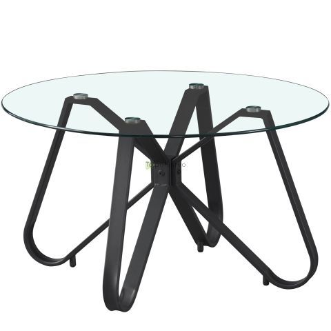 Coffee table SNAPE glass