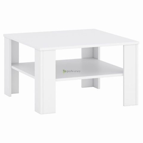 Klubska mizica VERNIO white (Dabi Coffee table, color white / white)