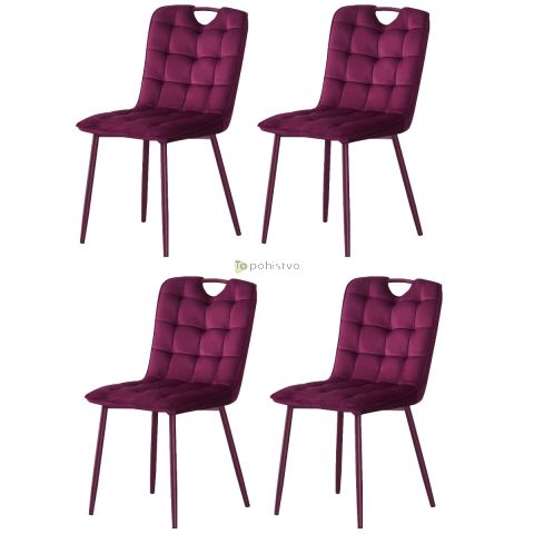 Chair MILIK red