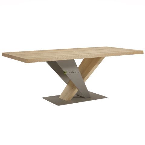 Table TARVO 200x100x76 brown