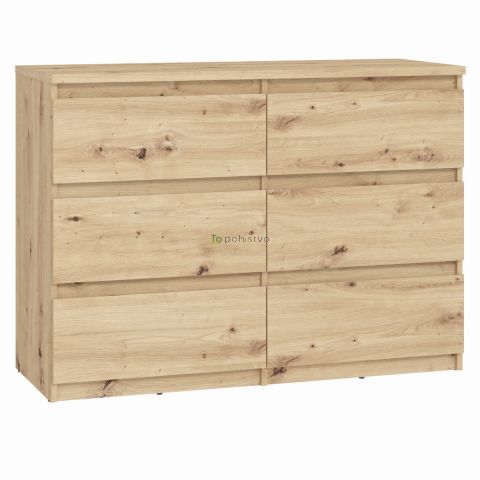 Komoda CHELSEA oak CHLK24-D78