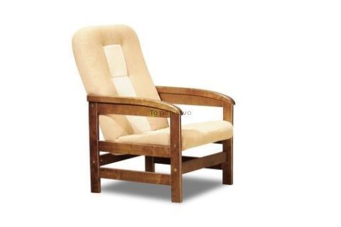 Počivalnik z lesenim podnožjem TOFFI