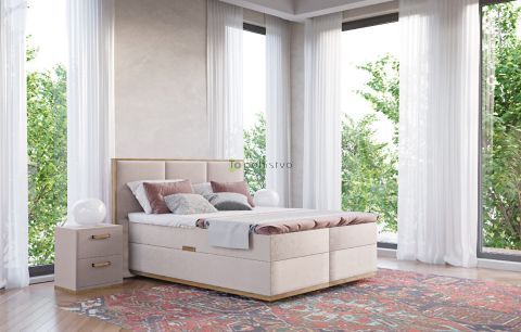 Boxspring postelja MAGNUM