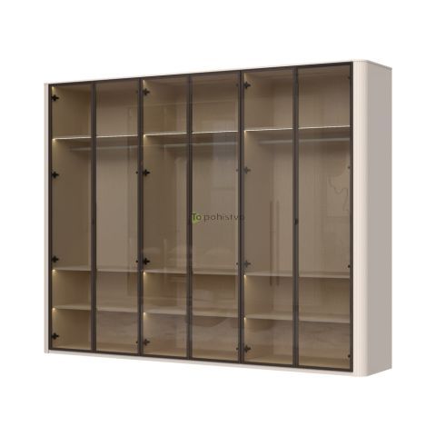 Garderobna omara RONDO P6-6AL/RO