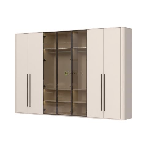 Garderobna omara RONDO P7-3AL/RO