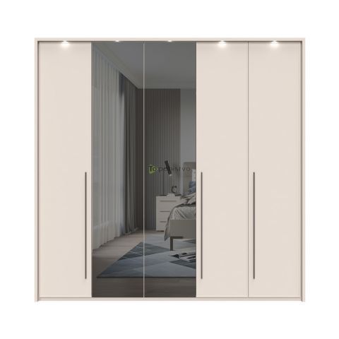 Petdelna omara OPERA z ogledalom P5B-2OG/OP