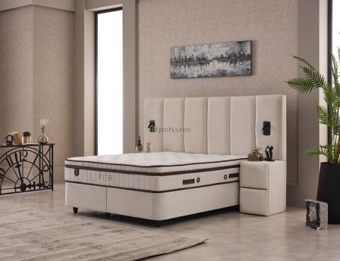 Boxspring postelja PIER DELUX