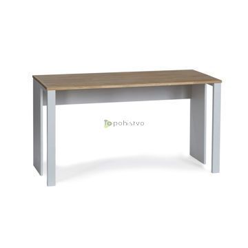 Pisalna miza PRIMA 140, siva