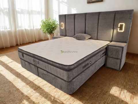 Boxspring postelja Pier Delux