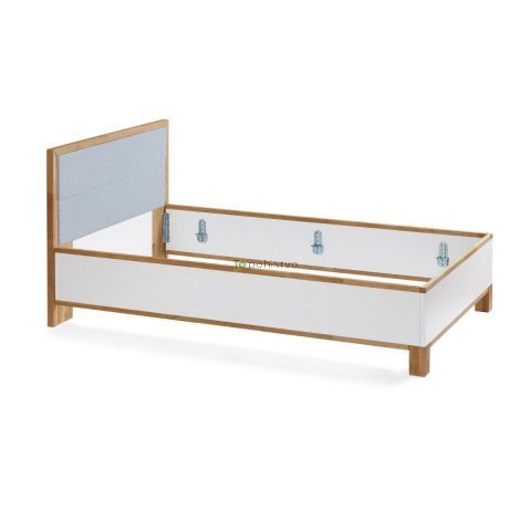 Postelja PRIMA 90 x 200 hrast/bela