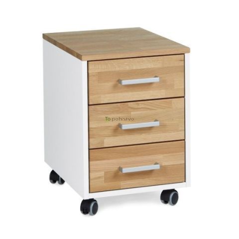 Predalnik na kolesih PRIMA -bela